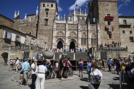 Guadalupe se vuelve a llenar estos días de peregrinos.