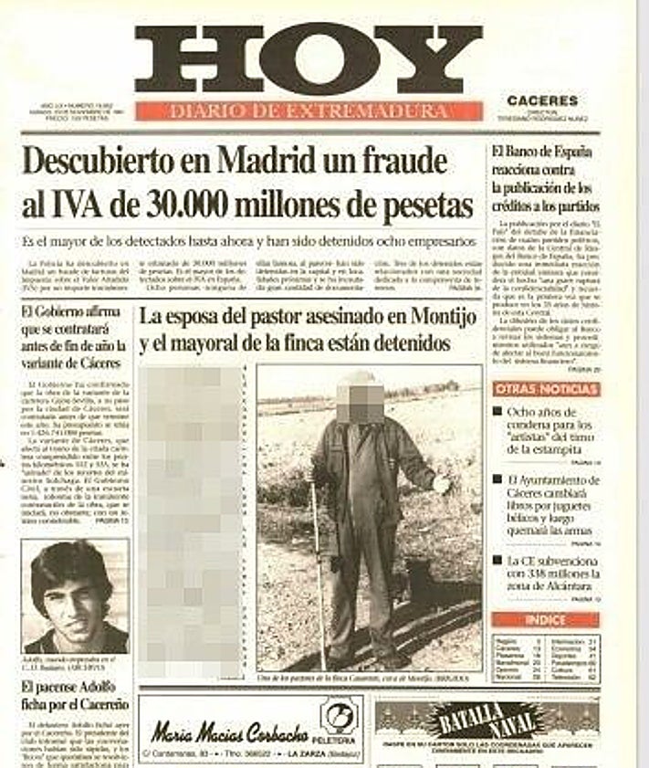 Imagen secundaria 2 - El mayoral enviaba lejos al pastor para estar con su mujer