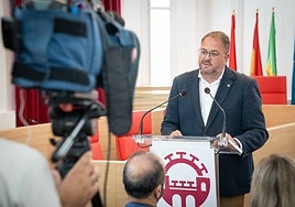 Antonio Rodríguez Osuna, alcalde de Mérida.