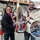Vivir dentro de una obra de arte: este singular pueblo de Cáceres cambió la vida de dos extremeños