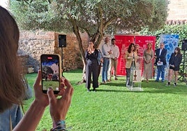 Presentación del evento, esta mañana.