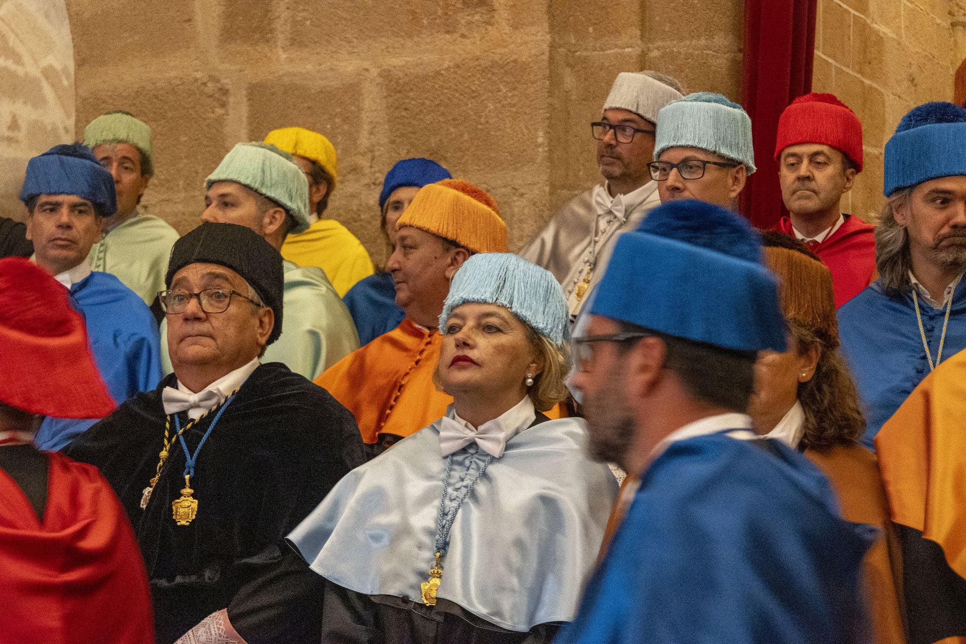 La apertura del curso académico 2025/26 de la UEx, en imágenes