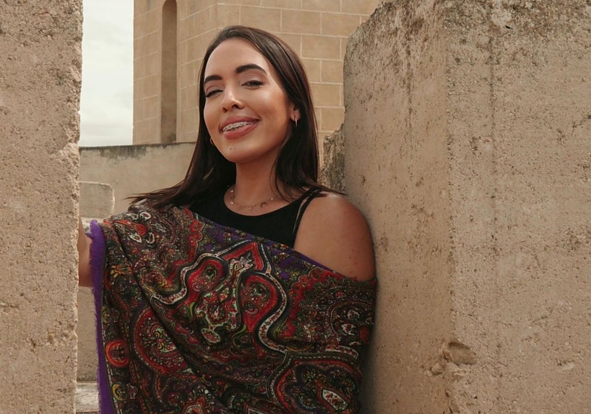 Shara Pablos en una imagen promocional de su último trabajo.