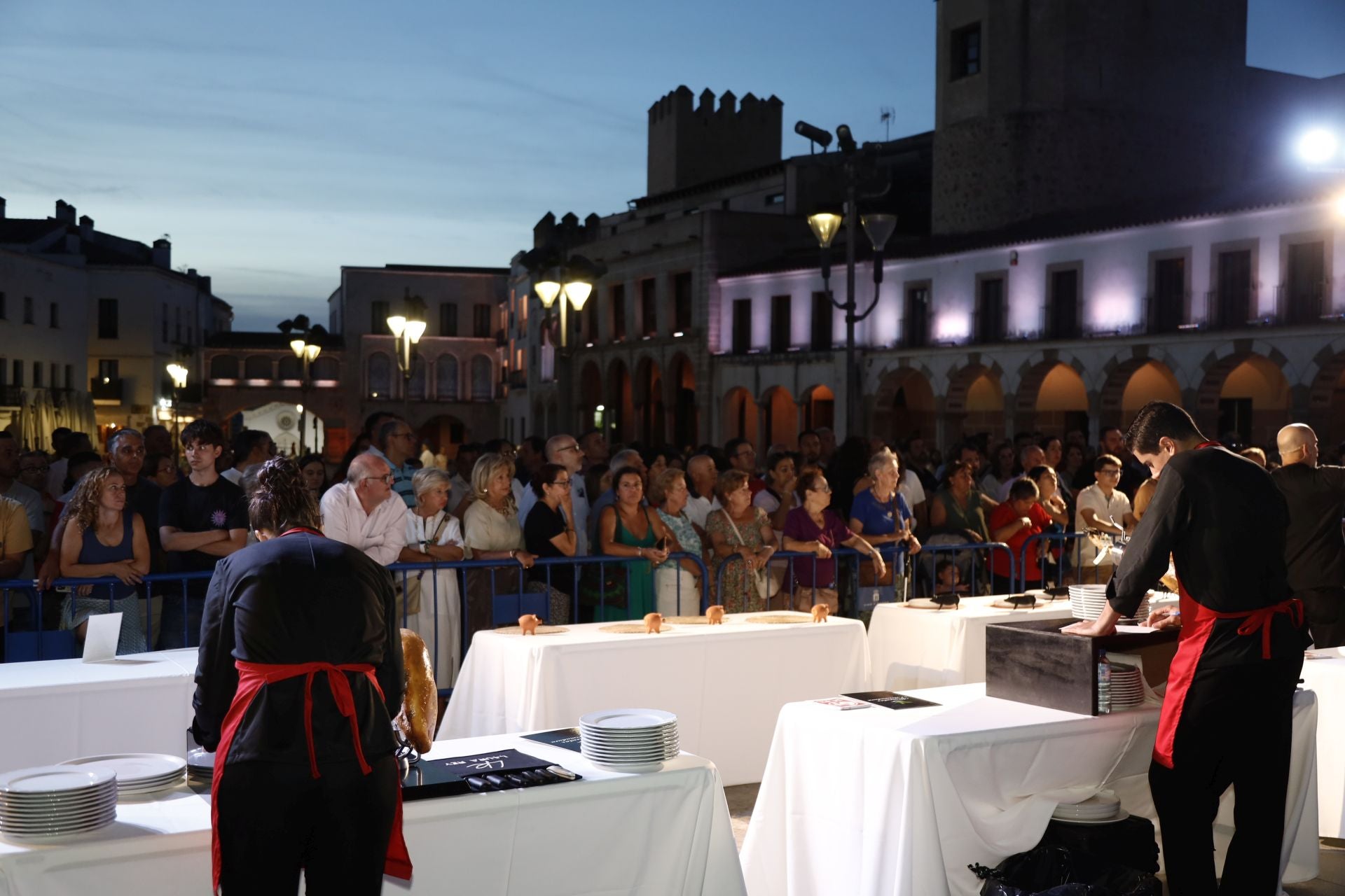 El concurso de cortadores de Badajoz, en imágenes