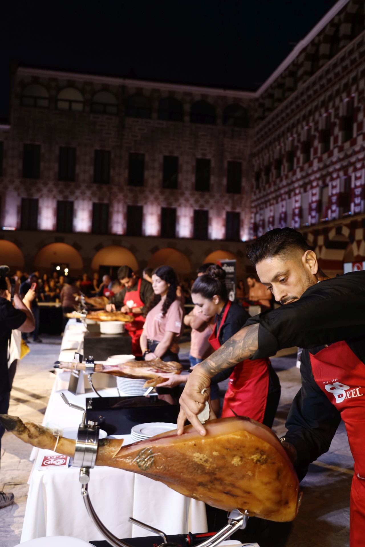 El concurso de cortadores de Badajoz, en imágenes