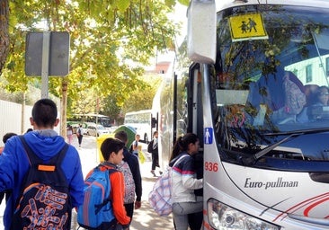 La Junta pagará 0,26 euros por kilómetro a las familias afectadas por la falta de transporte escolar