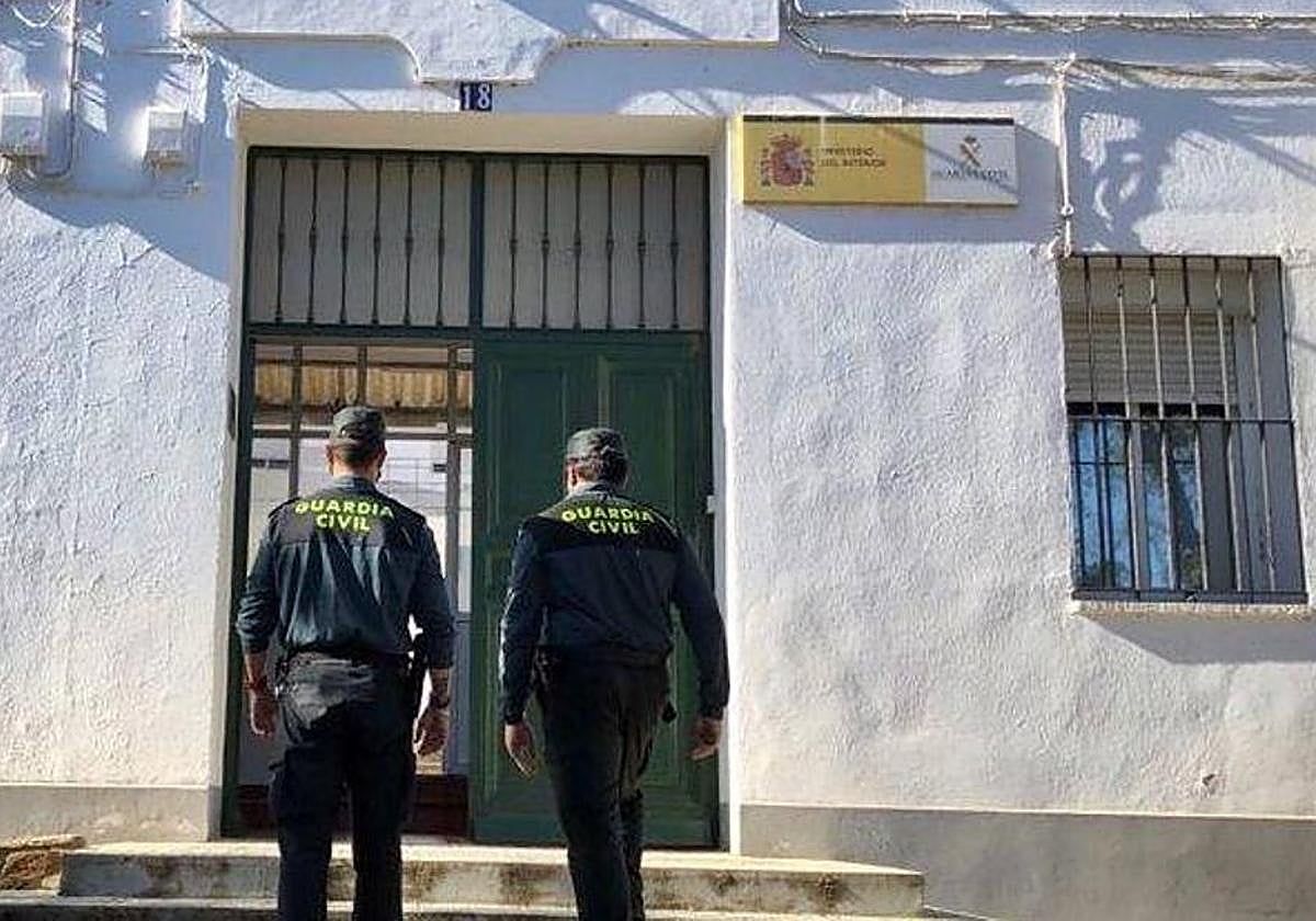 Imagen de archivo del guartel de Los Santos de Maimona.