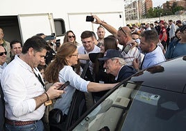 La expectación rodeó el año pasado a Carlos Sainz en esta misma prueba de Rally-Raid.