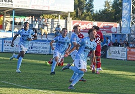 Currás marca el segundo de la cuenta del Coria ante el Getafe B.