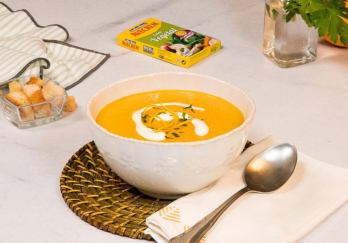 Crema casera de calabaza