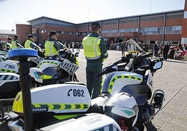 Imagen de archivo de un acto de la Guardia Civil.