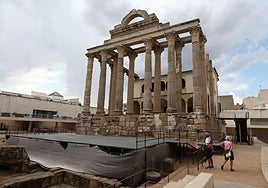 Templo de Diana de Mérida, donde comenzará el juego.