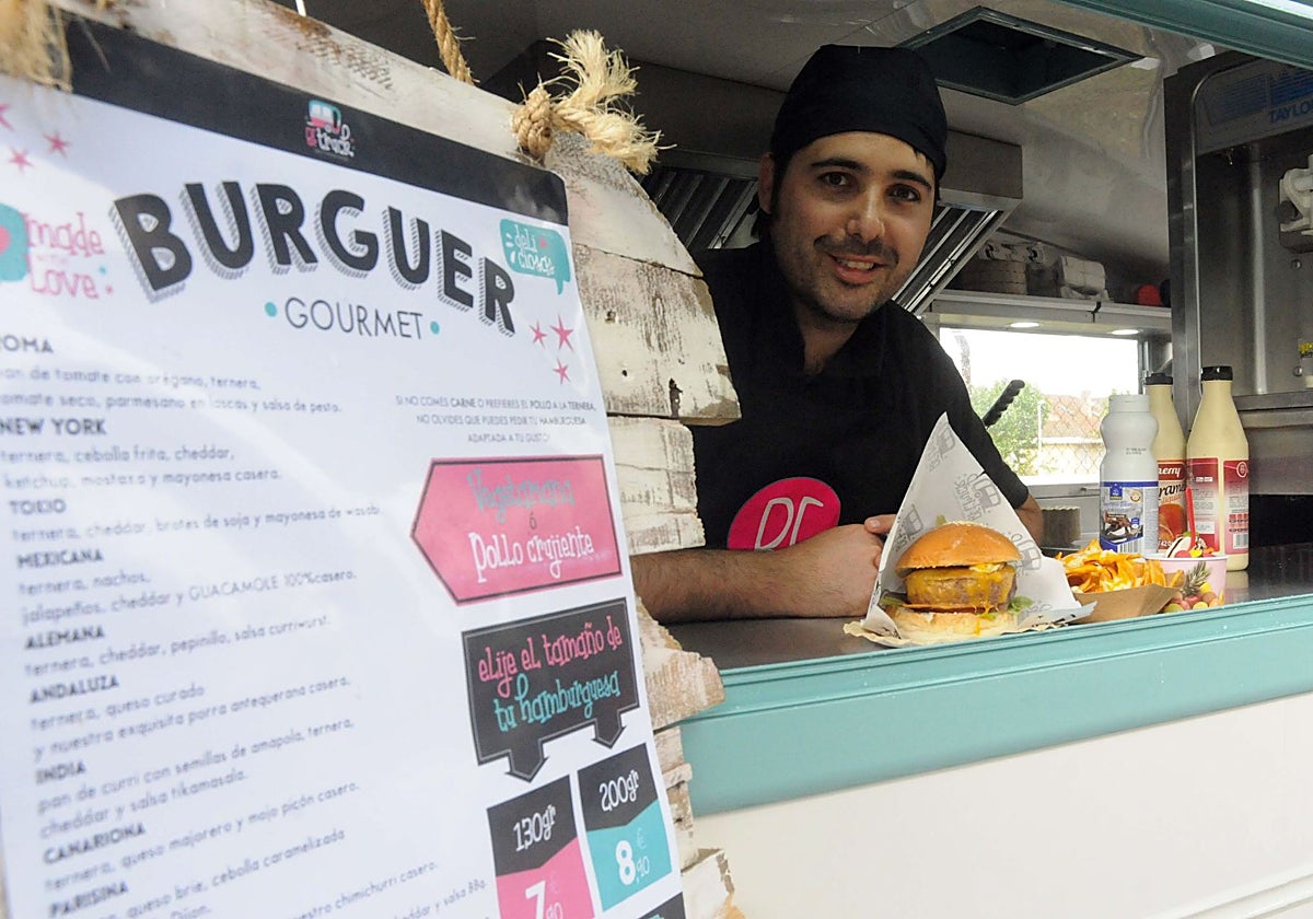Certamen de foodtrucks celebrado en Mérida.