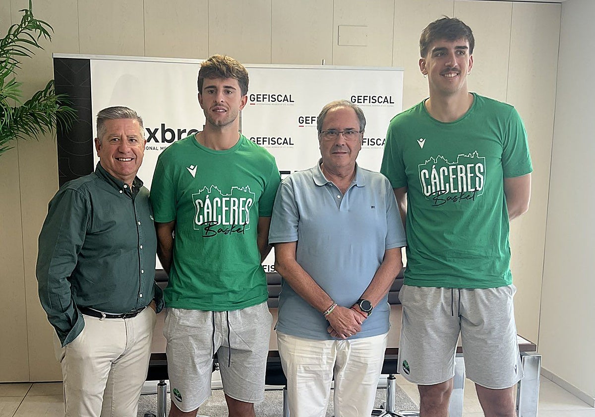 Presentación de Álex Mazaira y Álvaro Palazuelos.