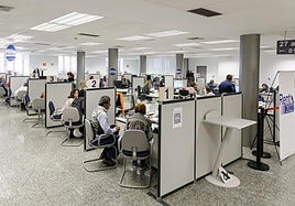 Oficina de la Agencia Tributaria.