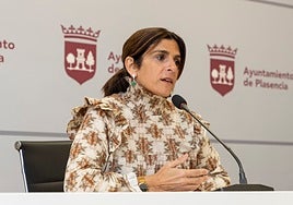 Belinda Martín, concejala de Turismo y Comercio del Ayuntamiento de Plasencia.