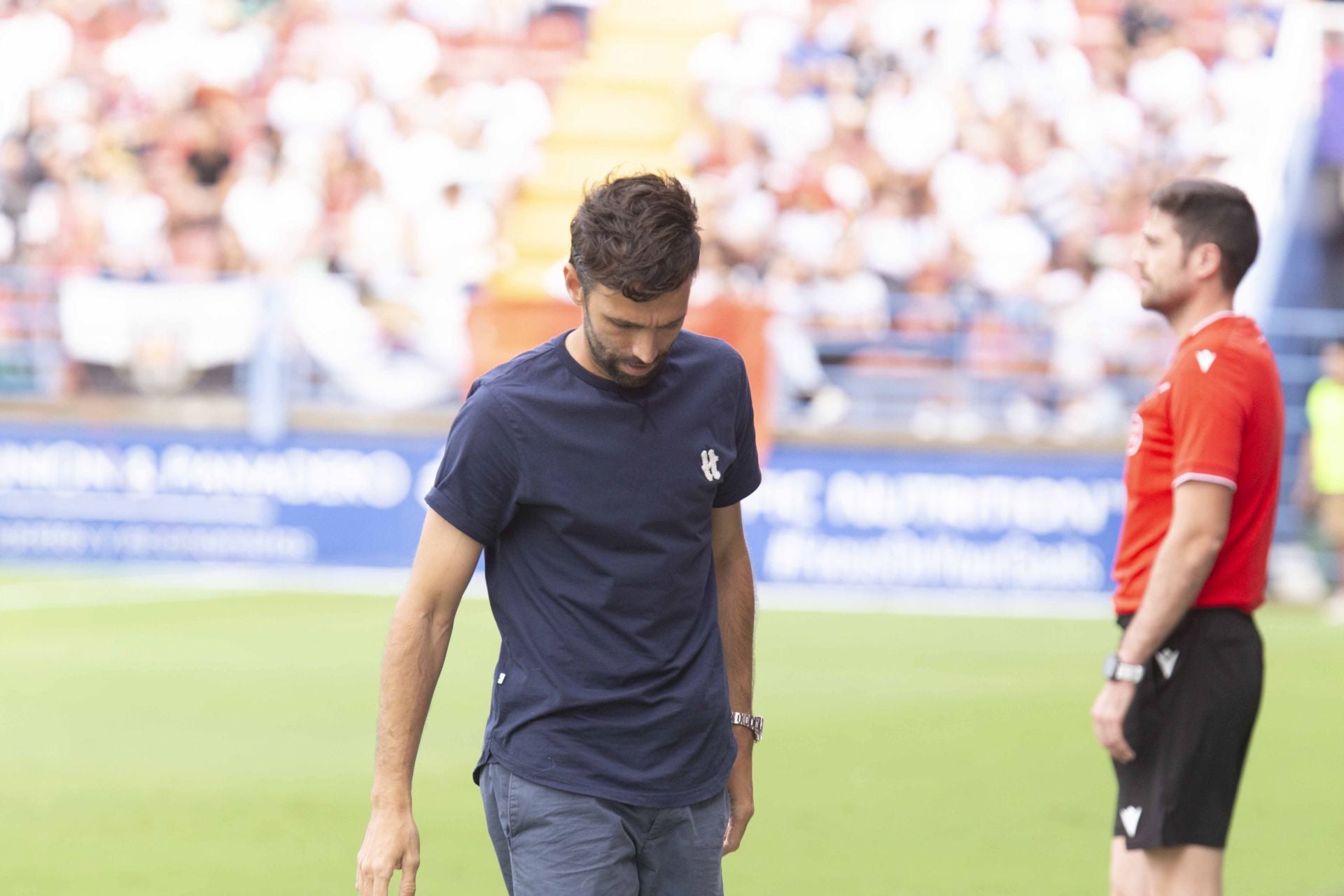 Las mejores imágenes del derbi entre el Mérida y el Cacereño en el Francisco de la Hera