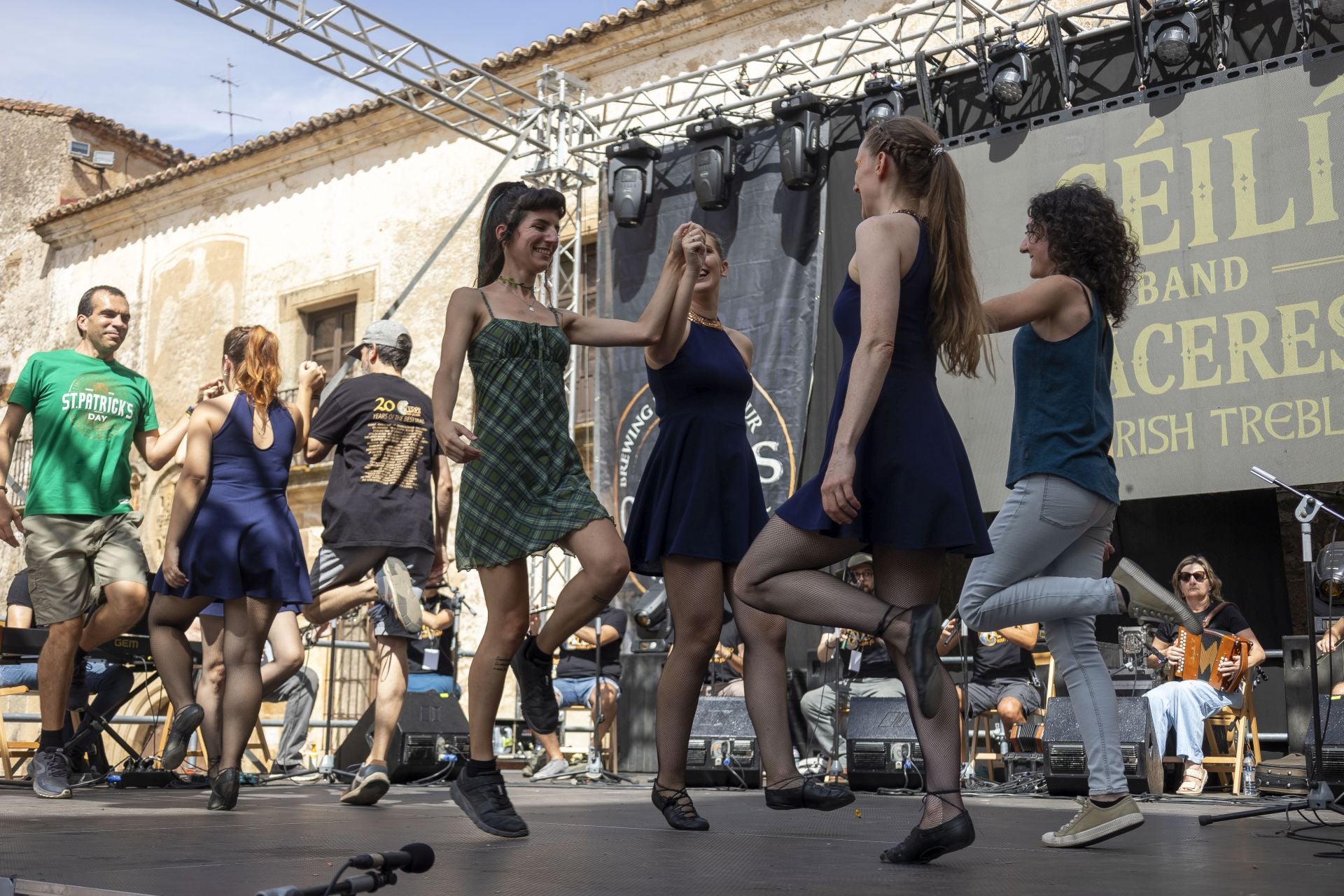 Así disfruta Cáceres del Irish Fleadh