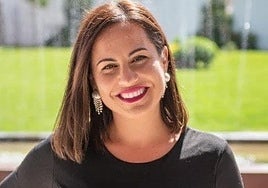 La alcaldesa de Casar de Cáceres, Marta Jordán.