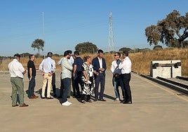 Visita a las instalaciones de la terminal ferroviaria.