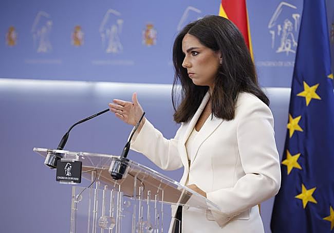 María José Rodríguez de Millán, portavoz de Vox en el Congreso.