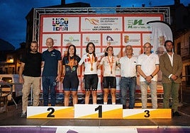 Cristina Barrado logró el bronce en la categoría Master 30B.