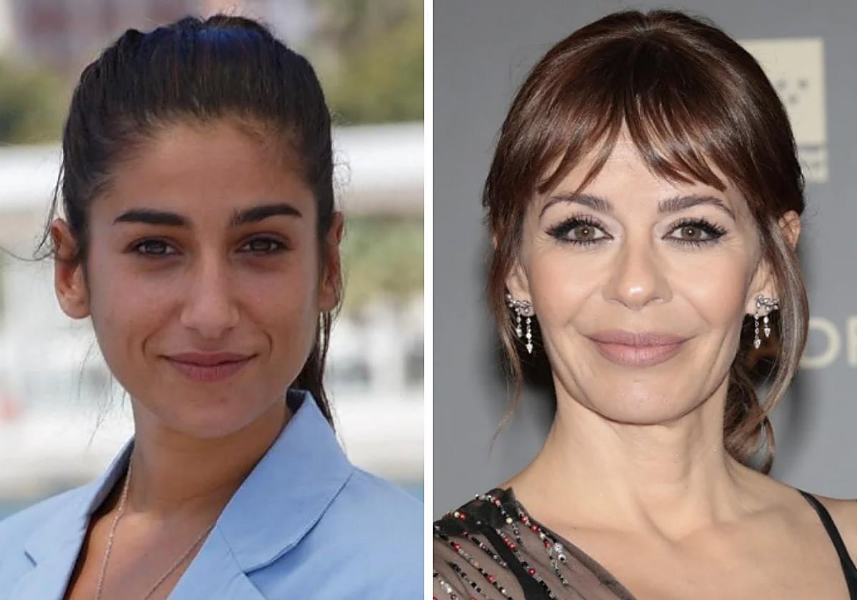 Carolina Yuste y María Adánez.