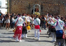 Festividad de San Isidro en Robledillo de la Vera, en una imagen de archivo.