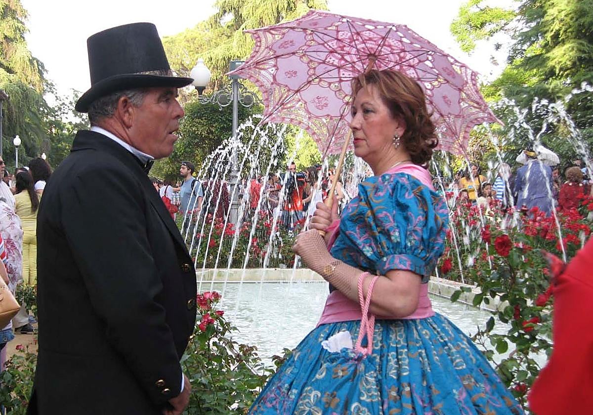 Los vestidos de época volverán a llenar este fin de semana las calles de Almendralejo.