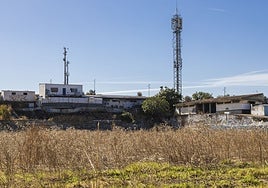 Estado actual del antiguo estadio de fútbol José Pache.