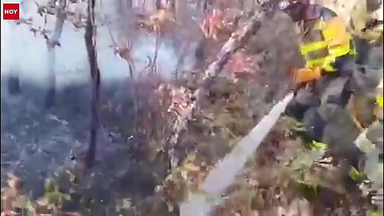 El Infoex declara el nivel 1 en un incendio en Cuacos de Yuste