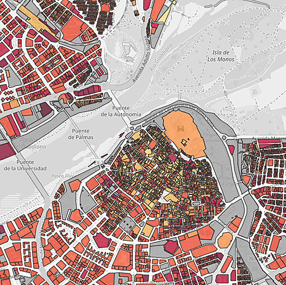 ¿En qué año se construyó tu edificio?: Así ha crecido Badajoz