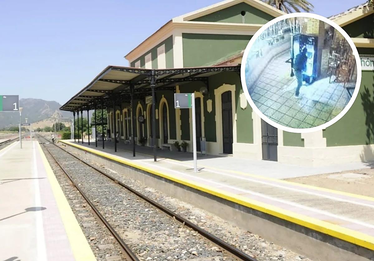Los dos hombres fueron detenidos cuando ya estaban en el vagón de la estación de ferrocarril.