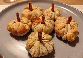 Calapizzas rellenas de tomate, trufa y queso