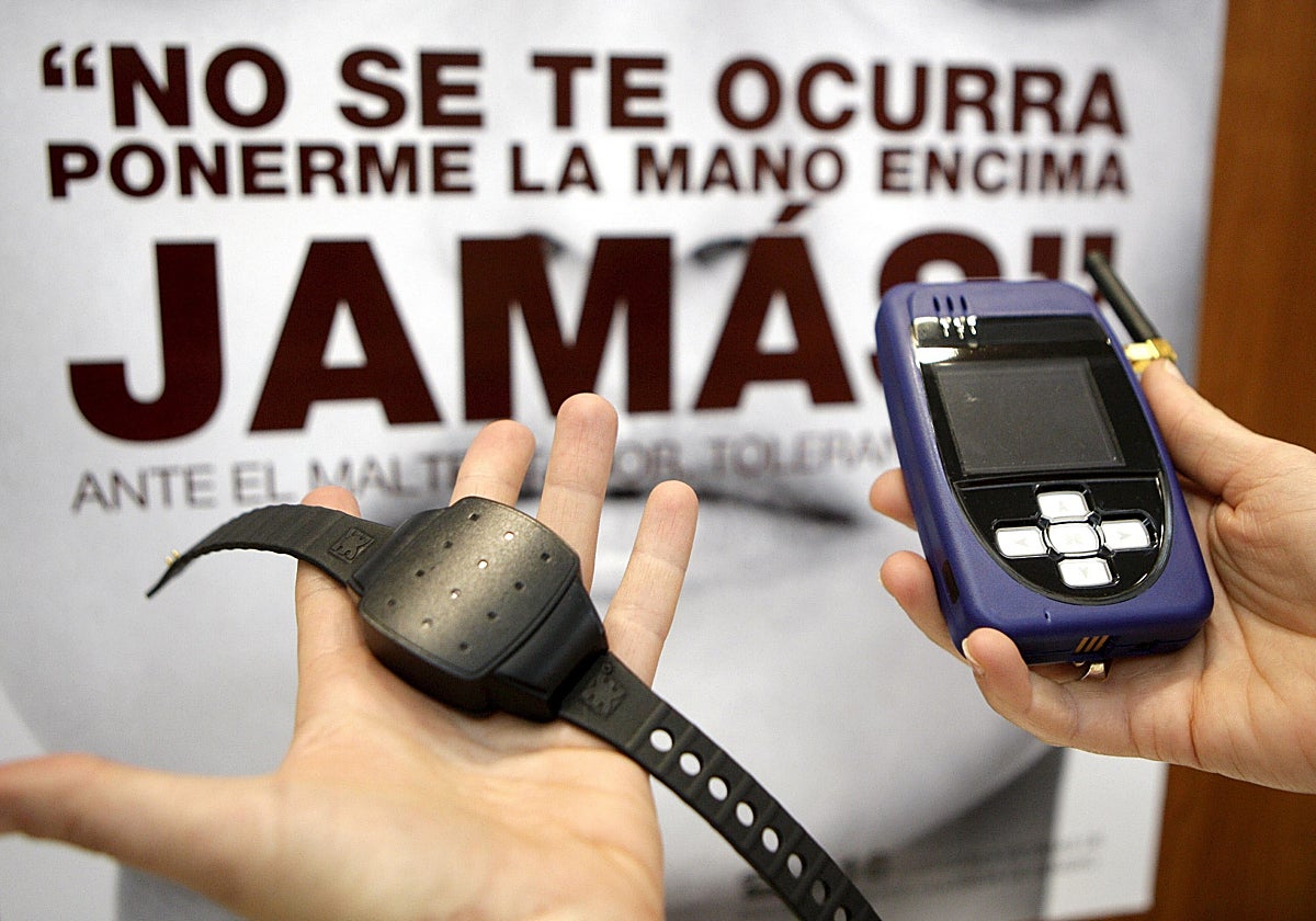 Pulsera con GPS que se impone a maltratadores con orden de alejamiento de sus víctimas.