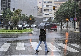 El huracán Gabrielle devuelve la lluvia a Extremadura