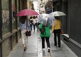 La borrasca deja más de 60 litros en Extremadura este domingo