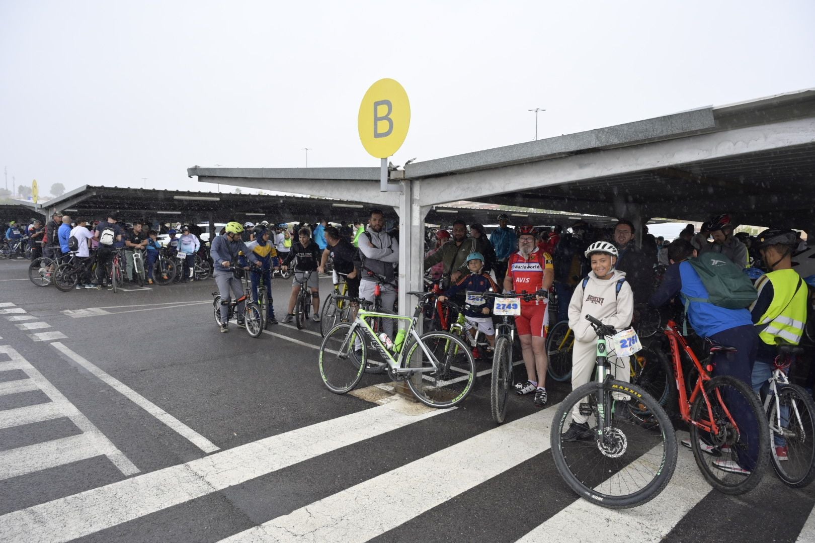 La cancelación del Día de la Bicicleta de Badajoz, en imágenes