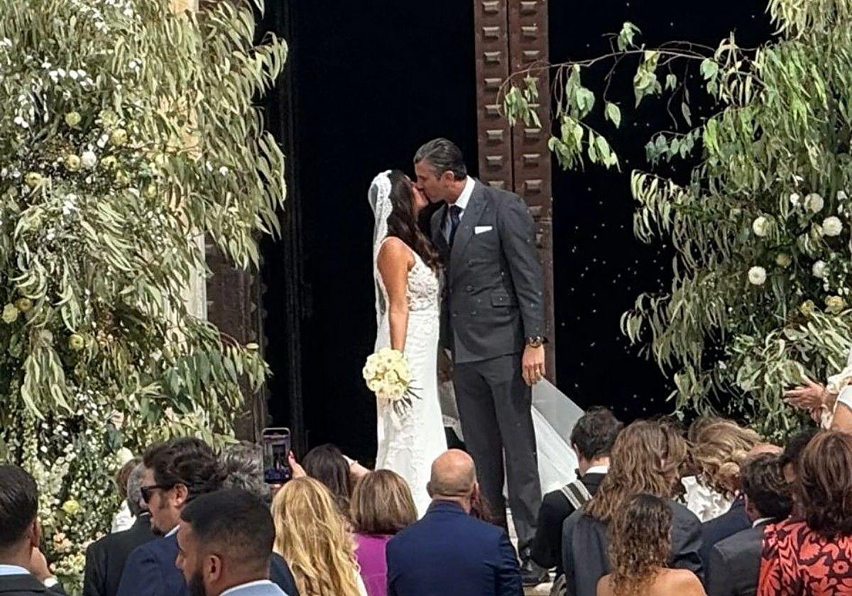 Israel Lancho celebra su boda en Badajoz