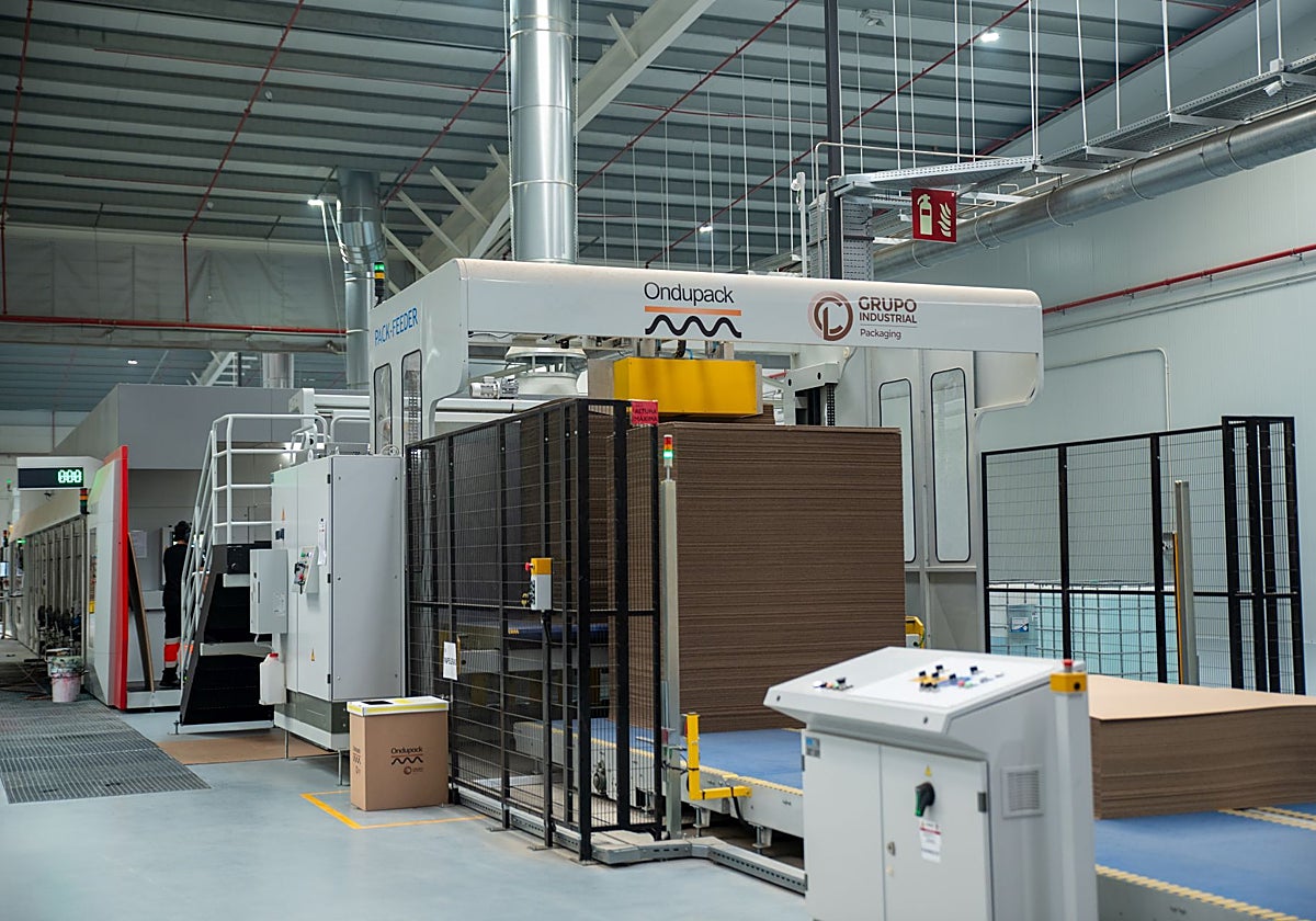 Imagen de las instalaciones de Ondupack en Navalmoral