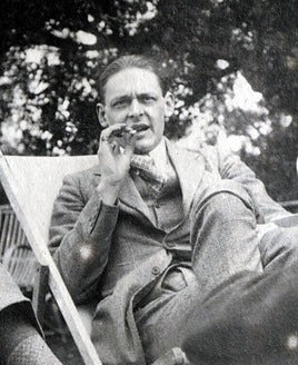Thomas Stearns Eliot, en 1923.