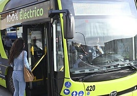 Autobús urbano de Badajoz.