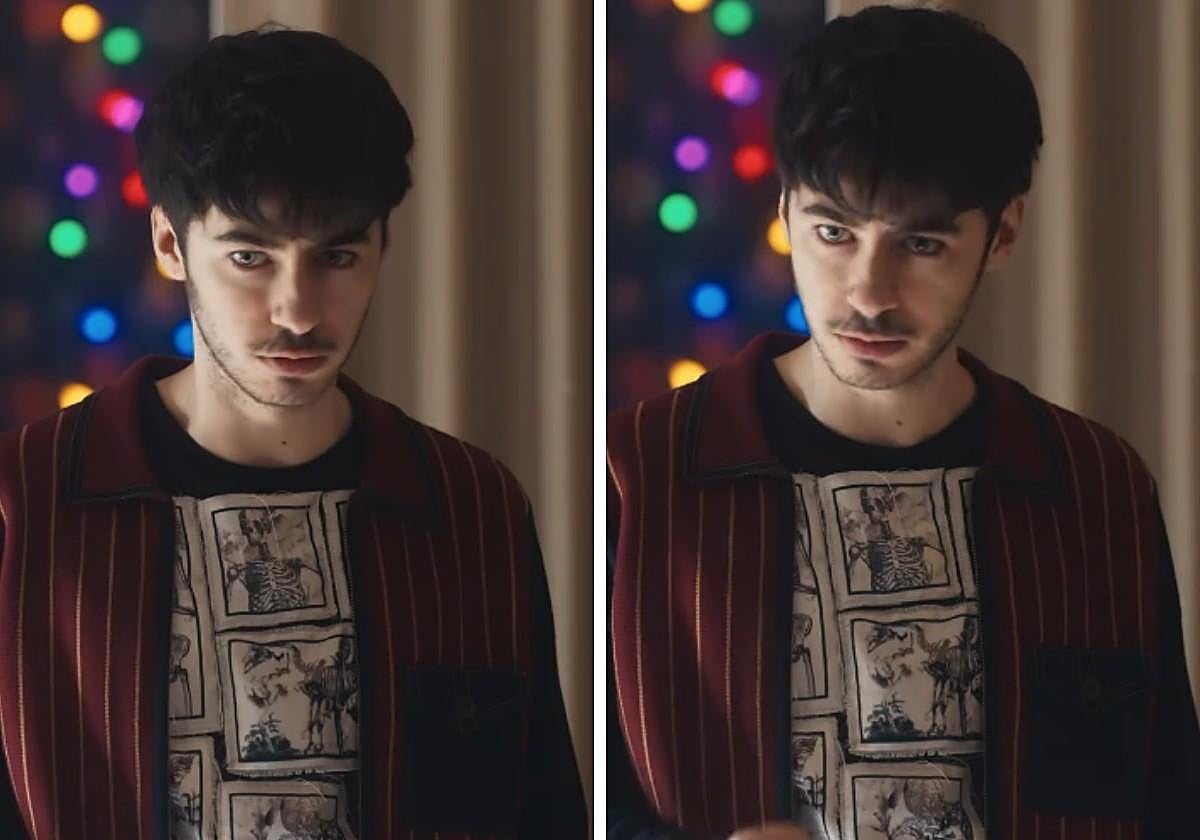 Rubén Fernández en un frame de la serie