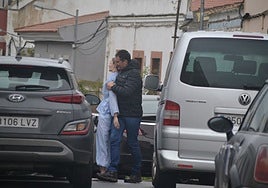 El crimen de Zafra fue reconstruido con un muñeco el pasado enero en la calle Belén.