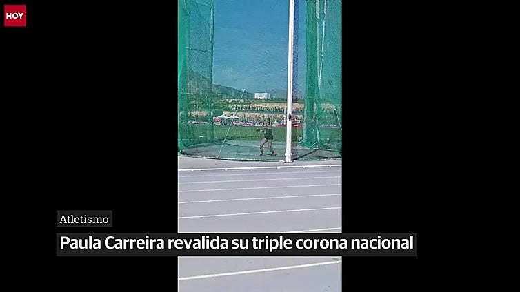 Paula Carreira revalida su triple corona nacional