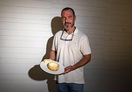 Diego Lindo, director de la quesería ganadora, este lunes en Atrio.