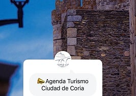 El Ayuntamiento de Coria lanza un canal de Instagram para difundir los eventos turísticos y culturales