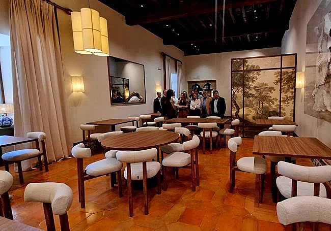 Nueva decoración del Parador de Jarandilla.