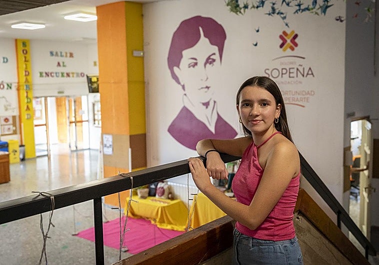Irene Del Moral Collado ha estudiado en el colegio Sopeña hasta 4º de la ESO.