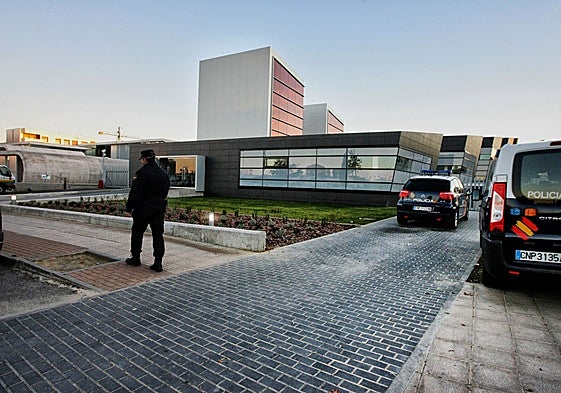Comisaría de la Policía Nacional en Cáceres.